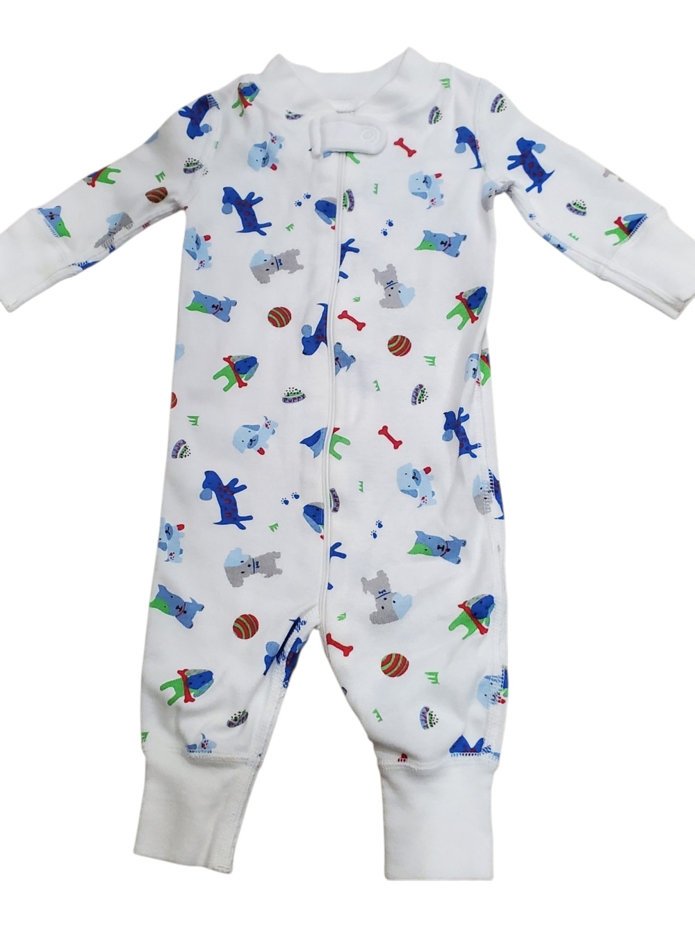 Hanna Andersson Baby Zip Sleeper Dog 0-6 Months